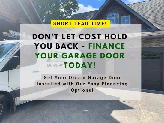 Flexible Payment Plans - ADR Garage Door